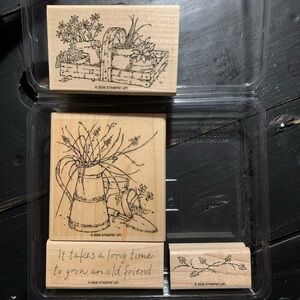 STAMPIN Up! Long Time Friend - Set of 4 Stamps
